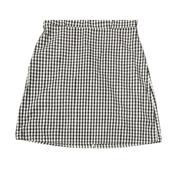 Honey Punch Brown Gingham Mini Dress Sundress Lined Womens Large Preppy Classic - Picture 15 of 15